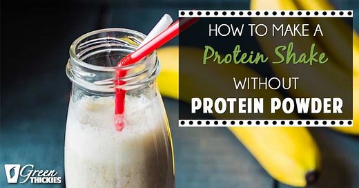 How to make a Natural Protein Shake without Protein Powder (Paleo, Dairy Free, Vegan, Raw, Gluten Free, Grain Free)