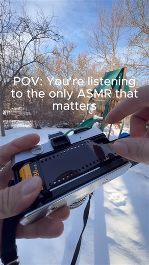 Gabe Roxon Photo on Instagram: "ASMR sounds of a 50 year old camera🥲 Mechanical poetry 📷 #fuji #film #asmr"