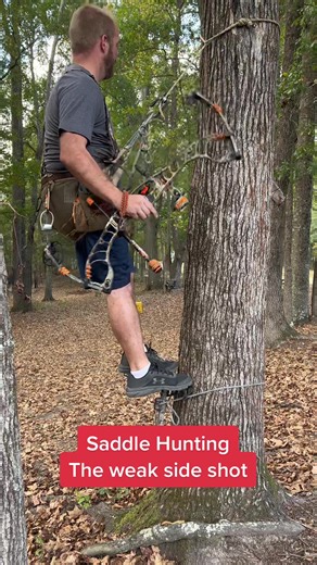 Best Techniques for Weak Side Shot in Saddle Hunting