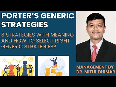 Michael Porter’s generic strategies with different corporate examples /how to select right strategy?