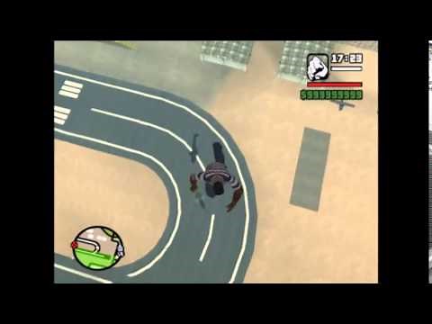 gta san andreas cj quotes falling (funny)