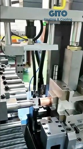 Tube End Forming Machine For Gas Water Heater