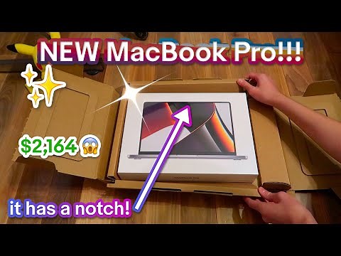 NEW MacBook Pro 14-inch 2021 Unboxing❗️+ Setup & Benchmarks