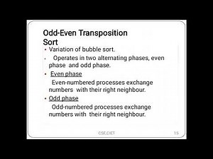 Parallel Sorting Algorithm