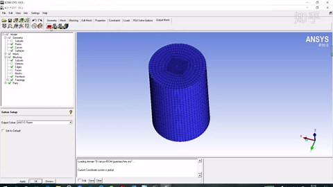 icem网格导出流程
