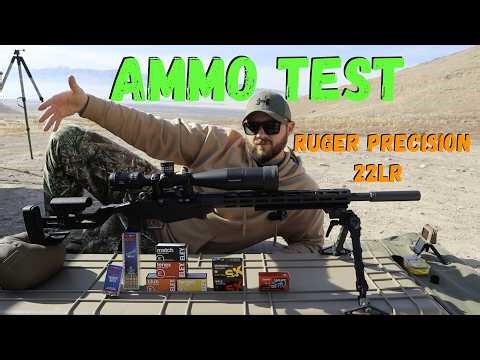 Ruger Precision Rimfire Ammo Test | Finding the Best .22LR