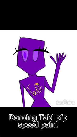 Speed paint for pfp for @Boo-y8t2h (Dancing Taki)