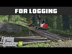 Xmas Is Coming! We're Processing In Scary Places - FDR Logging 72 - Farming Simulator 2025
