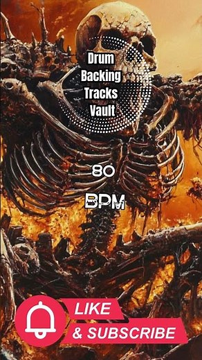 80 BPM Doom Metal Drum Loop