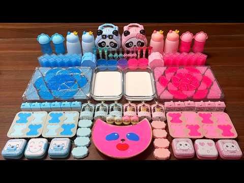 Slime Mixing Random Things Into Glossy Slime For Relaxing ASMR #1279