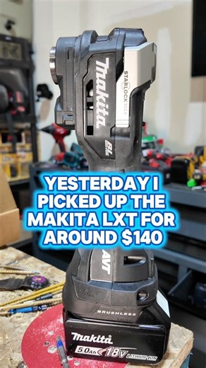 Makita’s Oscillating Multi-tool with my new Favorite Blade! #makita #oscillating