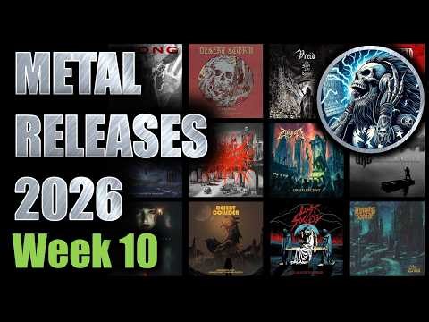New Metal Albums 2026 Week 10 (March 2nd - 8th) #newmetal