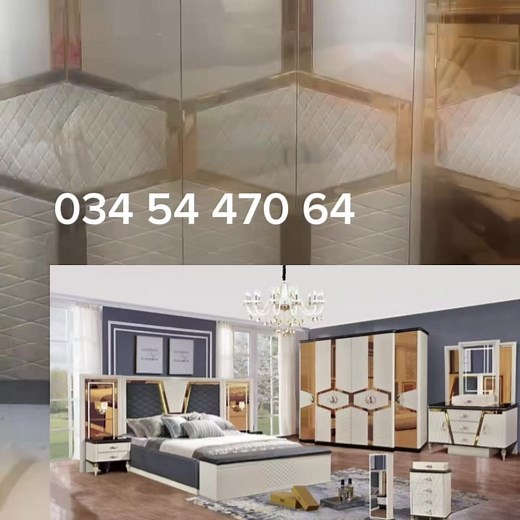 3.5K views · 22 reactions | ❤️Le luxe à votre porter 殺 Modèle disponible chez nous neuf sous cartons prêt à être livrer et installer chez vous à un prix très très compétitif!!! Marco shop Ampasampito en face gare routière 034 54 470 64 | Marco shop Meubles vente gros et détails | Facebook