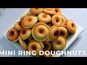 HOW TO MAKE MINI DOUGHNUTS | MINI DOUGHNUTS RECIPE | HOMEMADE MINI DOUGHNUTS | MINI DONUTS