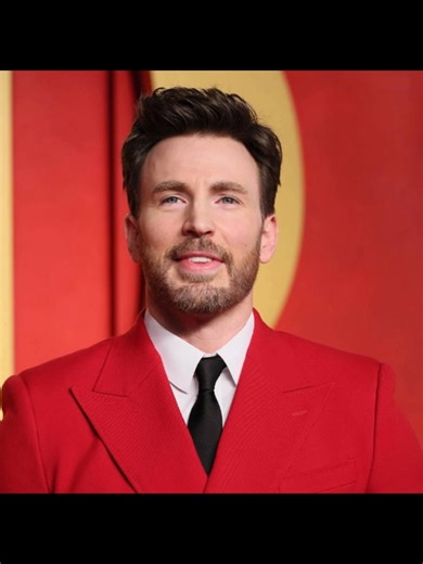 Chris Evans Rocks the Red Suit