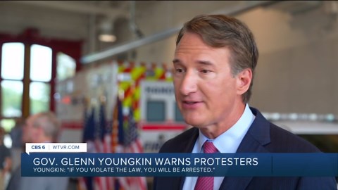 Virginia governor to 'No Kings' protestors: 'If you violate the law, you will be arrested'