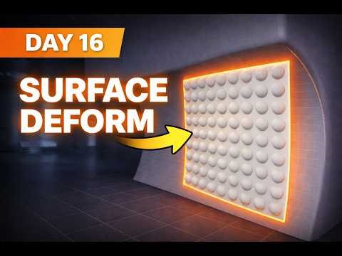 Blender Day 16 – Surface Deform Modifier Explained | Stick Objects to Surface
