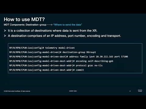 Streaming Telemetry with Splunk