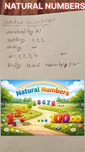 NATURAL NUMBERS #guitar #maths #natural #numbers ‪@PIMATHMENTOR‬ #integers