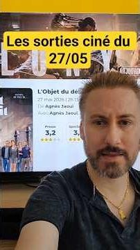 Les sorties ciné du 27 mai 2026