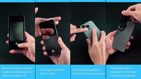 APEXEL 100Ultra Macro Lens - Enhanced Version Smartphone Lens for iPhone, Samsung, Pixel | Professional Macro Photography of Flowers, Iinsects, Jewelry, Food Details and Other Small Objects