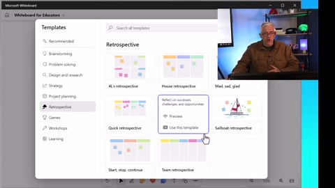How to Use Microsoft Whiteboard Templates