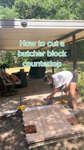How to Cut a Butcher Block Countertop Like a Pro