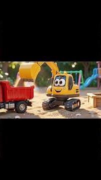 Yellow Excavator's Adventure | KIDS DIGGER SONGS #kidsvideos #funforkids #kidssongs #preschoolsongs