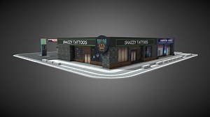 Store Front Pack 10 - Buy Royalty Free 3D model by Devden