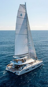 The Lagoon 60 will seduce you, amaze you, and make you dream. Thanks to its bright and open spaces, its aft cockpit directly connected to the sea, and its modular areas, every moment on board truly becomes a pleasure. A catamaran designed for memorable, comfortable, and elegant cruising. 🌊 | Lagoon Catamarans