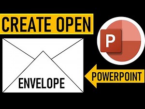 How To Create An Open Envelope Animation Effects in Ms PowerPoints 2019