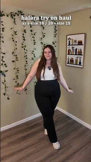 Halara Plus Size Try On Haul | Size 18/20 Skorts, Jeans & Leggings