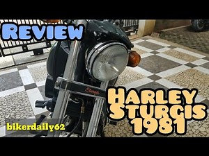 Review 1981 harley davidson FXB sturgis. vlog#26