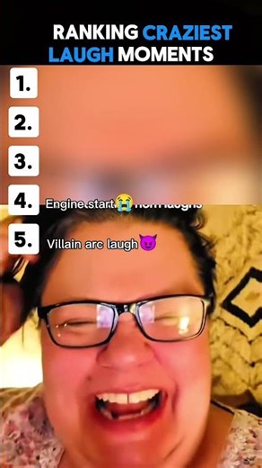 Top 5 Craziest Laugh Moments😂 #crazylaughs #funny #viral #laugh #ranking #fyp #Shorts #laughcore #fe