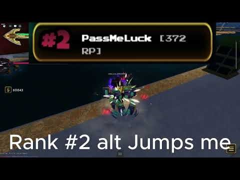 [YBA] The RANK #2 JUMPS ME and LOSES...