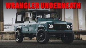 This Is What Happens When You Cross A Land Rover Defender Body With The Chassis Of A Jeep | Carscoops