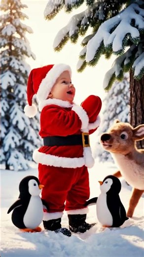 lil Santa Dancing ❄️☃️#christmas #christmasvibes #reels #shorts