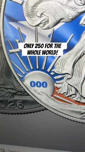 ONLY 250 FOR THE WHOLE WORLD!!! #coins #coin #collection #collecting