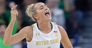 Notre Dame graduate student guard out for year with knee injury