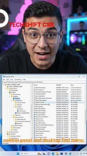 Make Windows Menus Instantly Snappy! (Regedit Trick) ⚡