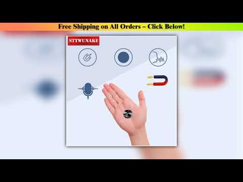 Built-in Magnet Mini Voice Activated Recorder Small Digital Audio Recording Device Sound