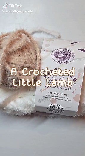 A crocheted little lamb plushie! 🤍🐑 #crochet #lamb #amigurumi #cute #plushie #crochetpattern #easter #giftideas