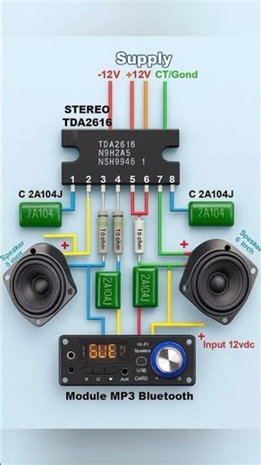sound #connection #kaise #ker #ac #dc #voltage #electrical #engineering #youtube #shorts #feed #diy