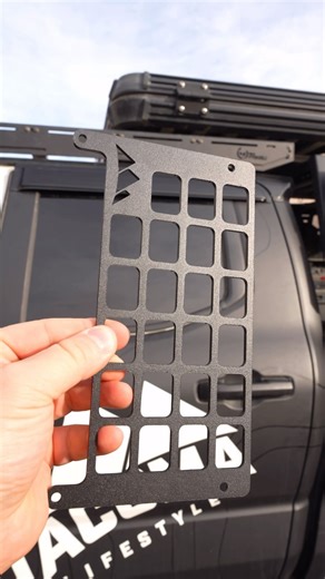 Center Console Molle Panels for the 4th gen Tacoma are available now! Simple storage options that make organizing things just a little easier. | Tacoma Lifestyle