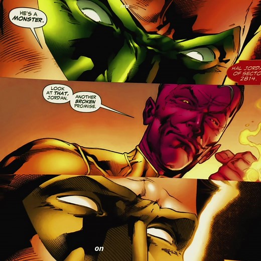 Hal Jordan and Sinestro: DC Comics Characters Explore