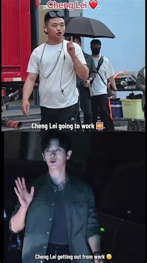 ㊗️Cheng Lei going and coming form work ❤️.#Cheng_lei