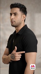Myntra Finds: Best Black T-shirt for Men! 🖤 #myntra #myntrafinds #blacktshirt #mensfashion #shorts