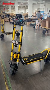 The Wolf Warrior 11 Max, shining bright right from the factory! 🔥 www.kaabo.com Together, We Go Beyond! #Kaabo #ElectricScooter #escooter #wolfwarrior11 #wolfwarrior11max #UnleashTheBeast #kaabowolf #offroad #ScooterLife #scootervibes #outdooradventures | Kaabo Electric Scooter