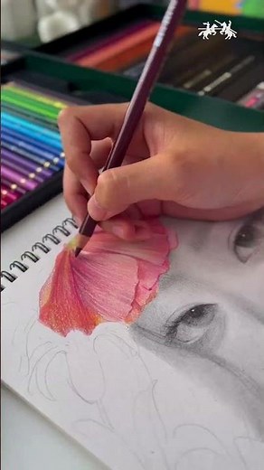 @indahoei showcases the magic of the Polychromos Portrait Set #fabercastell