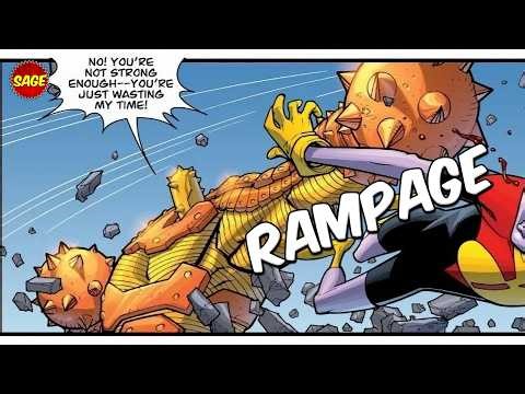 Who is Invincible's Rampage? A "Victim" of his own Strength.